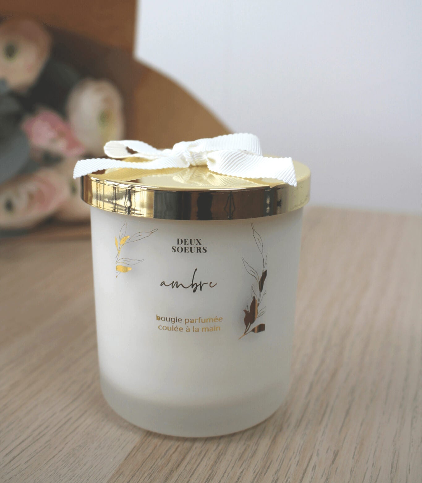 Produit artisanal - Bougies artisanale suisse - Osiris Fleurs